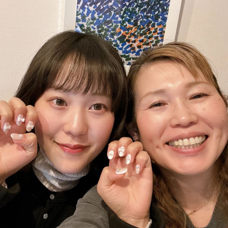 盛岡市 nail salon a.n.c お客様の声3 A.O様 30代 ご来店時の様子